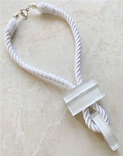 Load image into Gallery viewer, Jetsetter Necklace in white
